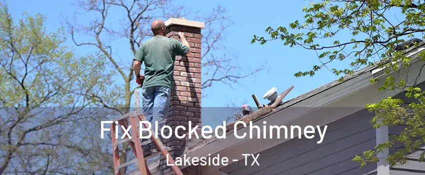 Fix Blocked Chimney Lakeside - TX
