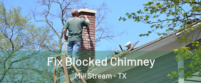 Fix Blocked Chimney Mill Stream - TX