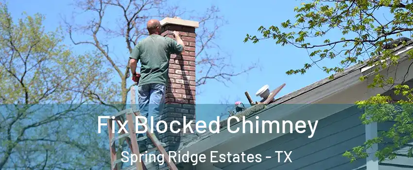 Fix Blocked Chimney Spring Ridge Estates - TX