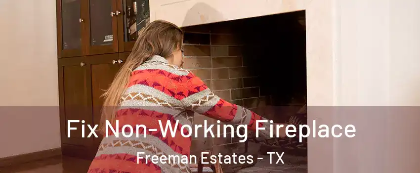 Fix Non-Working Fireplace Freeman Estates - TX