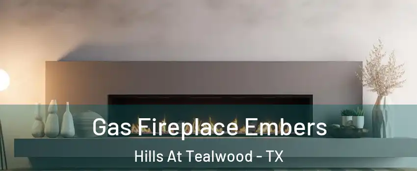 Gas Fireplace Embers Hills At Tealwood - TX