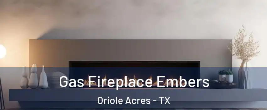 Gas Fireplace Embers Oriole Acres - TX