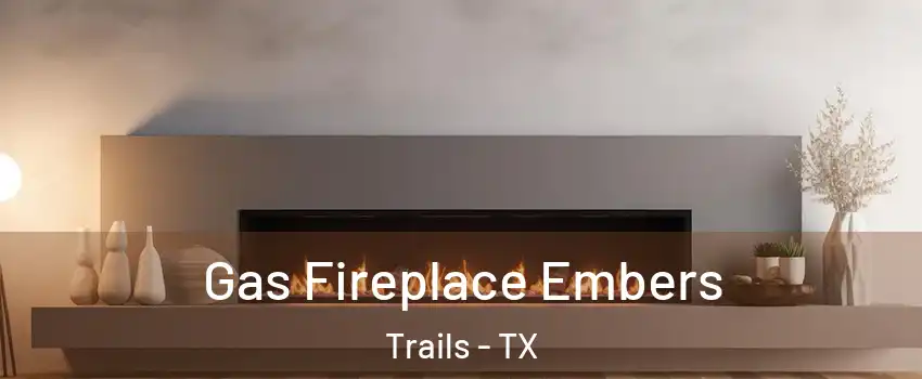 Gas Fireplace Embers Trails - TX