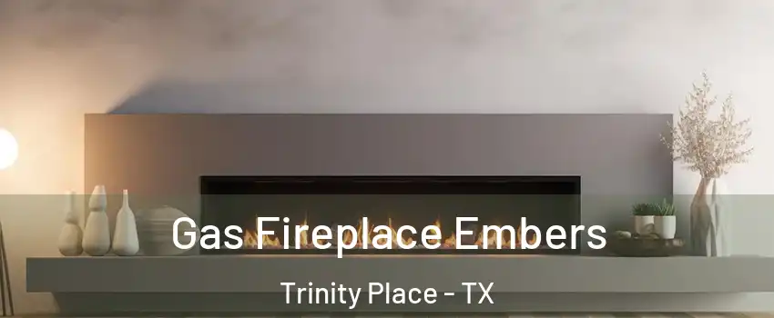Gas Fireplace Embers Trinity Place - TX