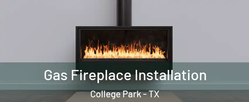 Gas Fireplace Installation College Park - TX