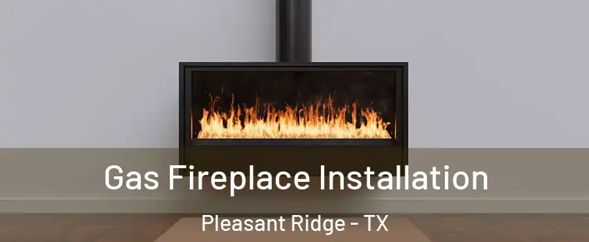 Gas Fireplace Installation Pleasant Ridge - TX