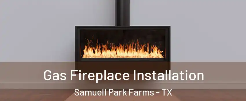 Gas Fireplace Installation Samuell Park Farms - TX