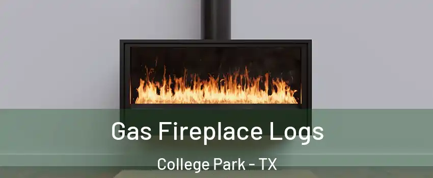 Gas Fireplace Logs College Park - TX