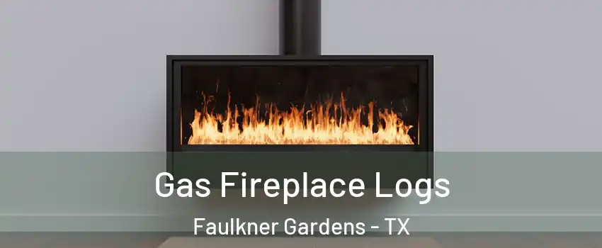 Gas Fireplace Logs Faulkner Gardens - TX