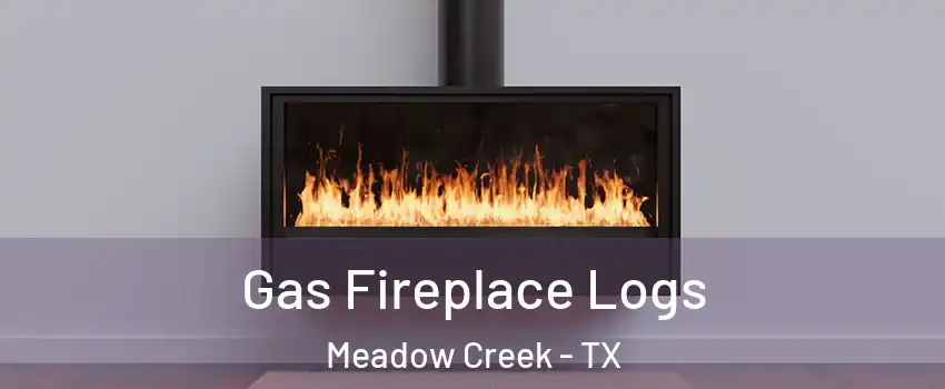 Gas Fireplace Logs Meadow Creek - TX