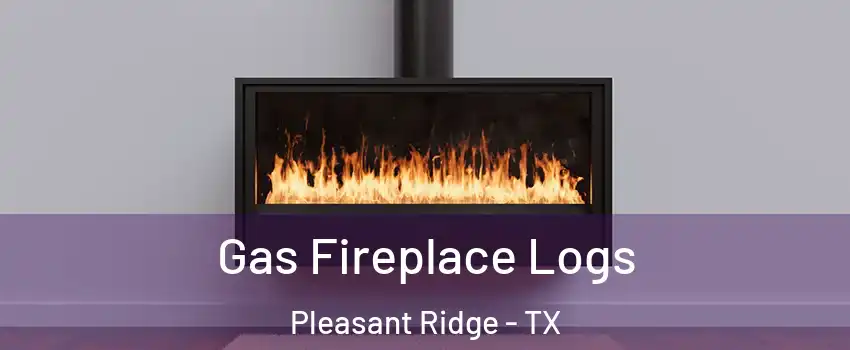Gas Fireplace Logs Pleasant Ridge - TX