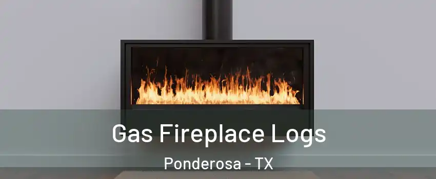 Gas Fireplace Logs Ponderosa - TX