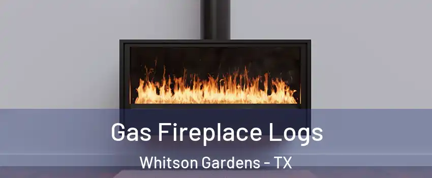 Gas Fireplace Logs Whitson Gardens - TX