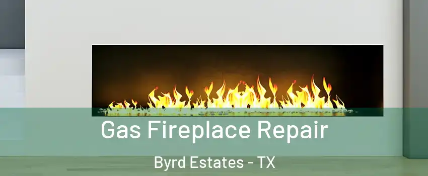 Gas Fireplace Repair Byrd Estates - TX