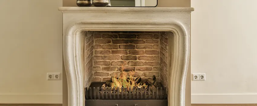 Vintage-style Fireplace Redesign in Lakeside, Texas
