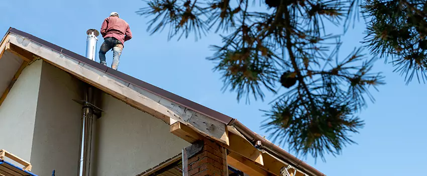 Prefab Chimney Flue Installation in The Park At Creek Crossing, TX