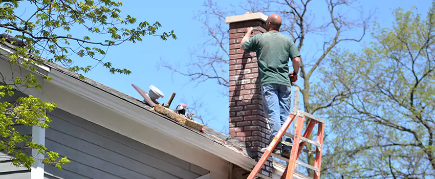 Vinyl and PVC Chimney Flashing Installation in Lakeside, TX
