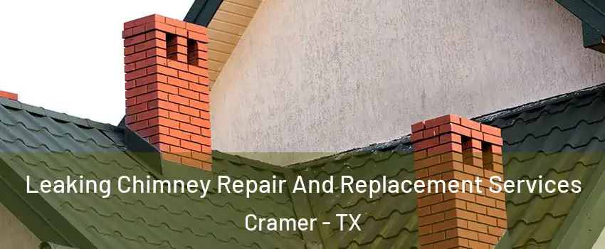 Leaking Chimney Repair And Replacement Services Cramer - TX