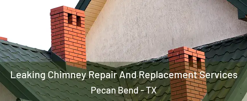 Leaking Chimney Repair And Replacement Services Pecan Bend - TX
