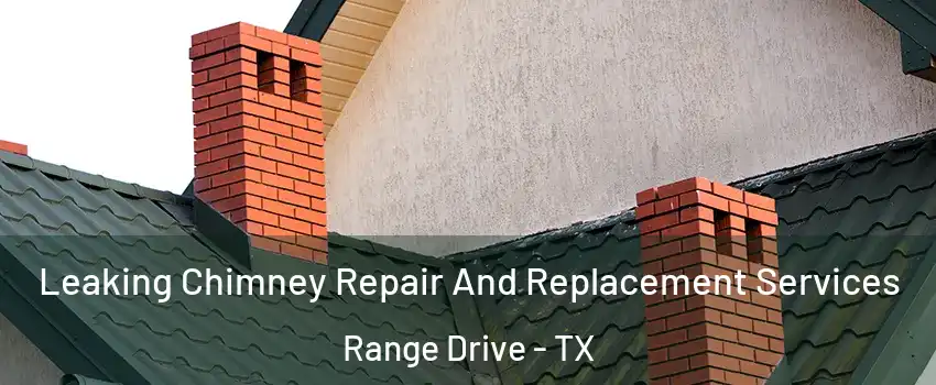 Leaking Chimney Repair And Replacement Services Range Drive - TX