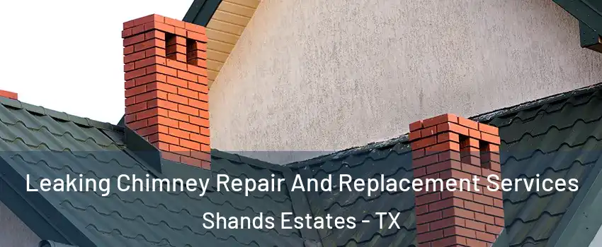 Leaking Chimney Repair And Replacement Services Shands Estates - TX
