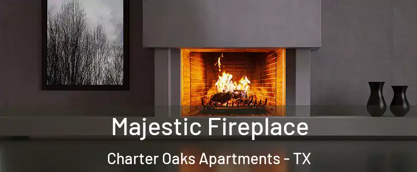 Majestic Fireplace Charter Oaks Apartments - TX