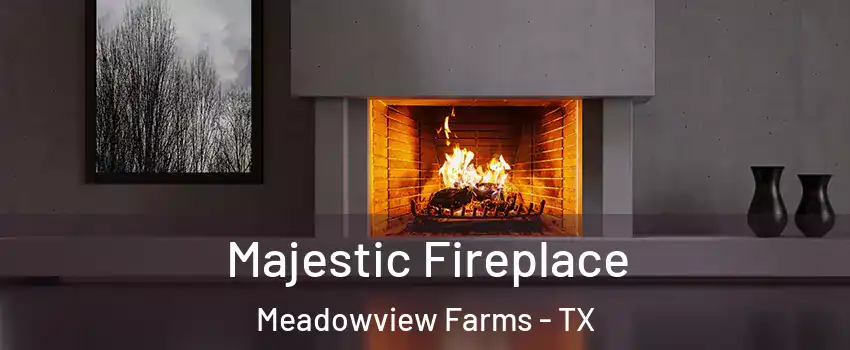 Majestic Fireplace Meadowview Farms - TX
