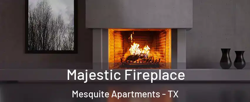 Majestic Fireplace Mesquite Apartments - TX