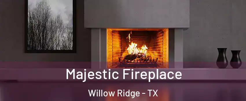 Majestic Fireplace Willow Ridge - TX