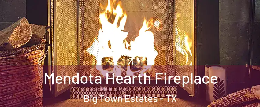 Mendota Hearth Fireplace Big Town Estates - TX