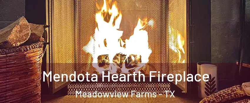 Mendota Hearth Fireplace Meadowview Farms - TX