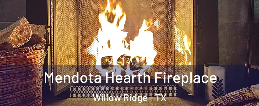 Mendota Hearth Fireplace Willow Ridge - TX