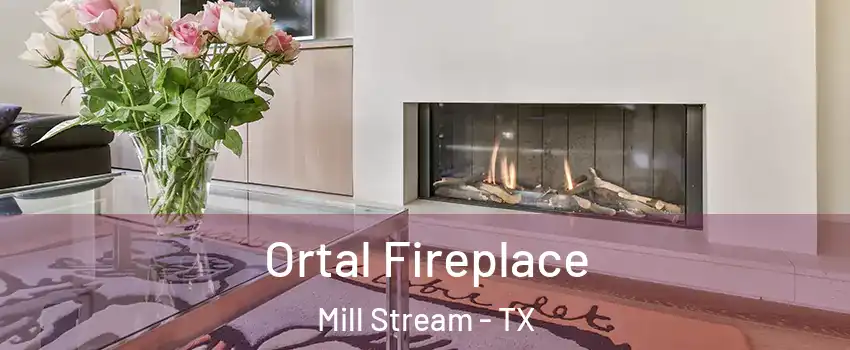Ortal Fireplace Mill Stream - TX