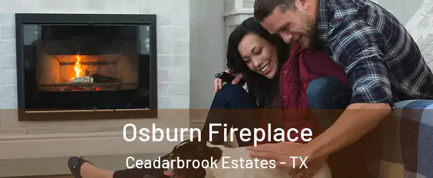 Osburn Fireplace Ceadarbrook Estates - TX