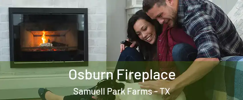 Osburn Fireplace Samuell Park Farms - TX