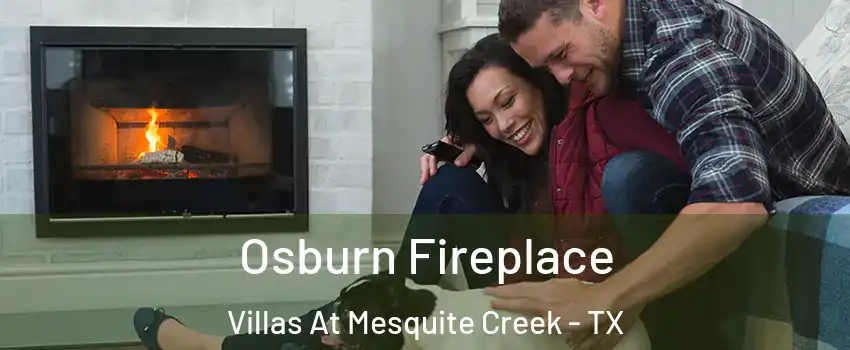 Osburn Fireplace Villas At Mesquite Creek - TX