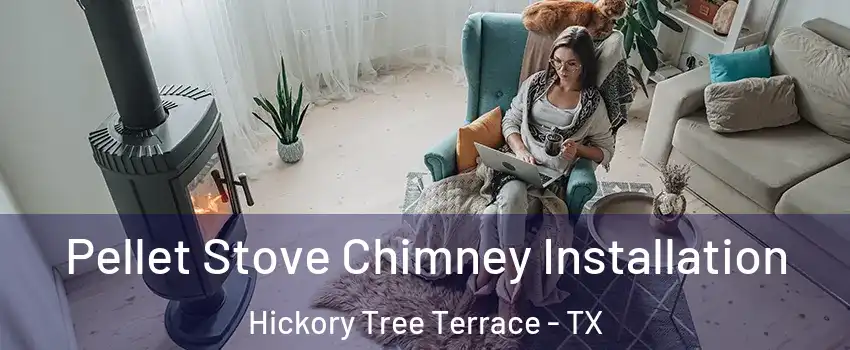Pellet Stove Chimney Installation Hickory Tree Terrace - TX