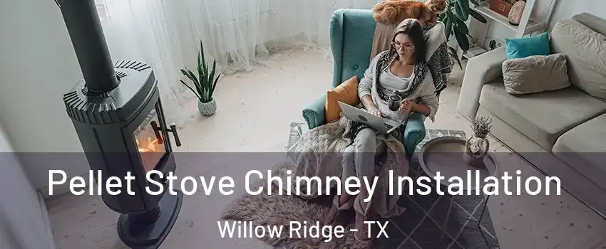 Pellet Stove Chimney Installation Willow Ridge - TX