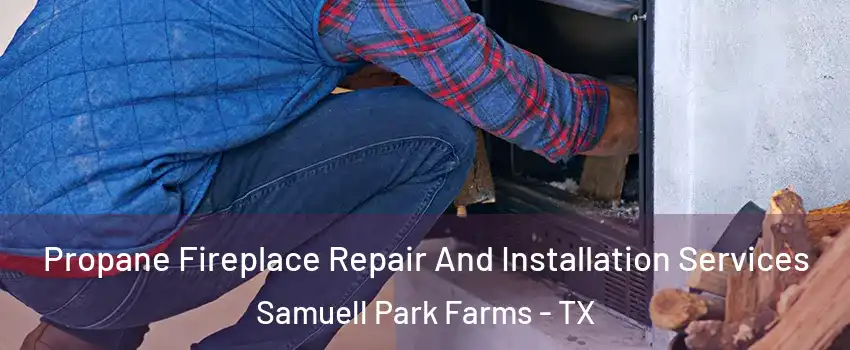 Propane Fireplace Repair And Installation Services Samuell Park Farms - TX