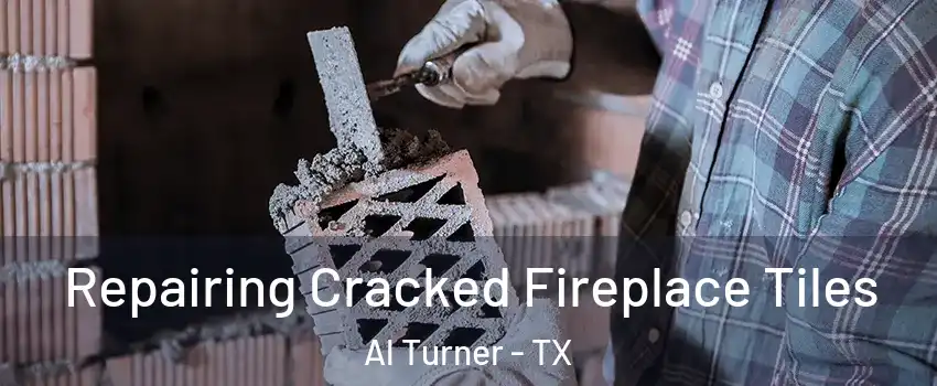 Repairing Cracked Fireplace Tiles Al Turner - TX