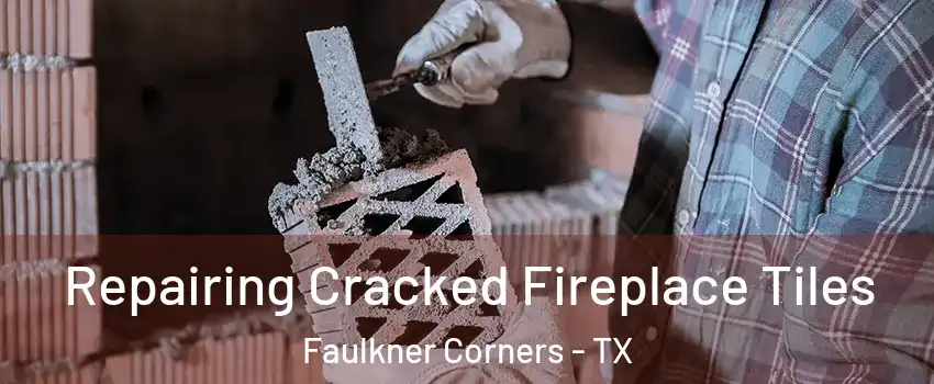Repairing Cracked Fireplace Tiles Faulkner Corners - TX
