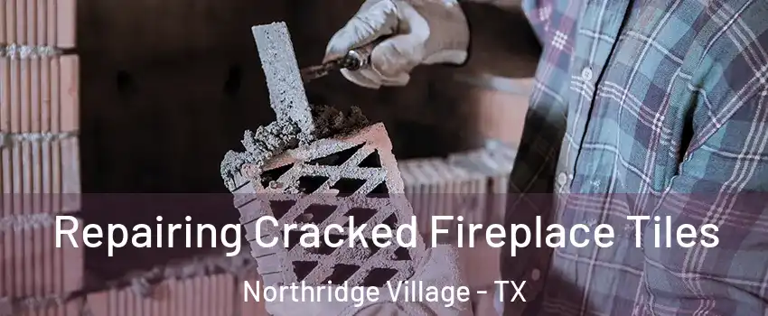 Repairing Cracked Fireplace Tiles Northridge Village - TX