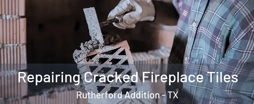 Repairing Cracked Fireplace Tiles Rutherford Addition - TX