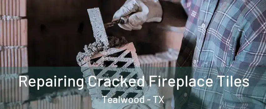 Repairing Cracked Fireplace Tiles Tealwood - TX