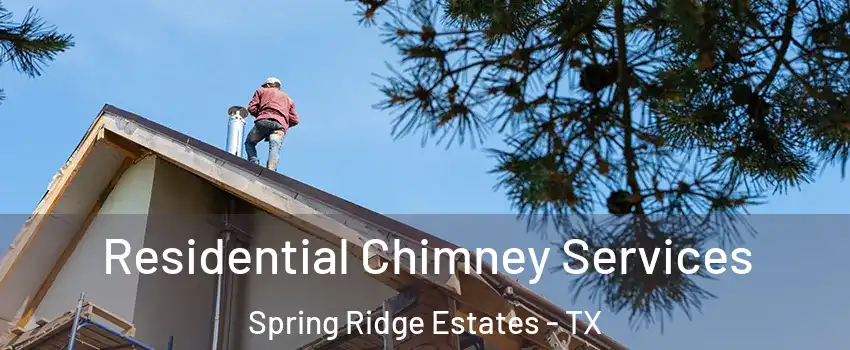 Residential Chimney Services Spring Ridge Estates - TX