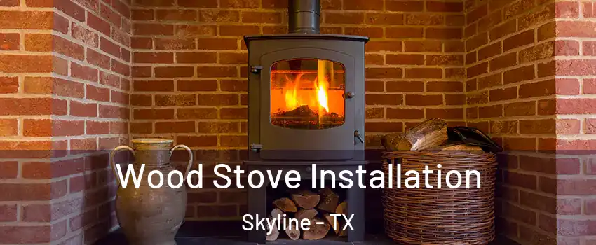 Wood Stove Installation Skyline - TX